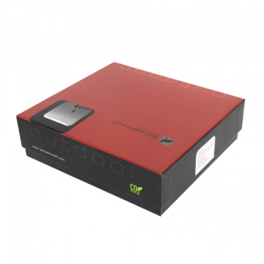 Logotrade mainostuote tuotekuva: Lonkkapullo MADONIE Schwarzwolf